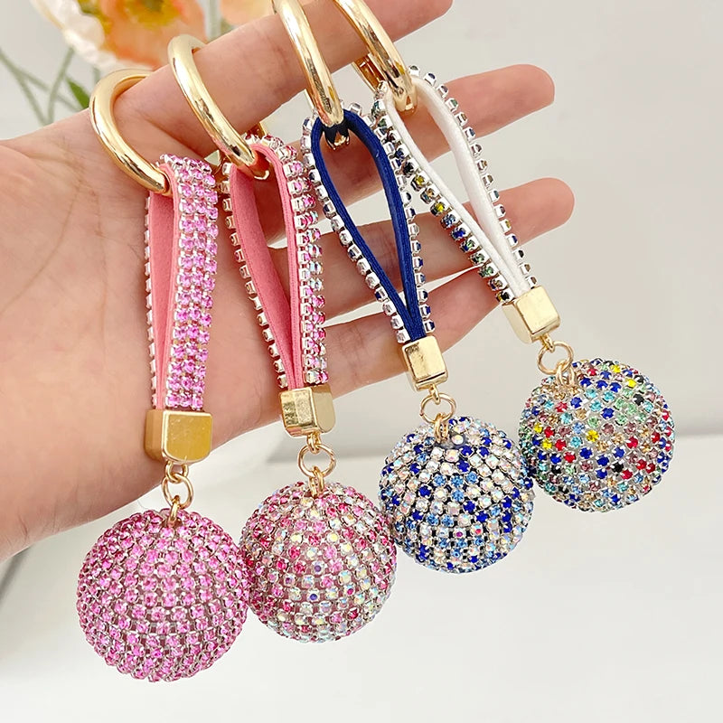 Full Crystals Anime Cartoon Keychain